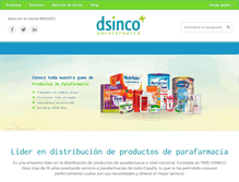 Tablet Screenshot of dsinco.com